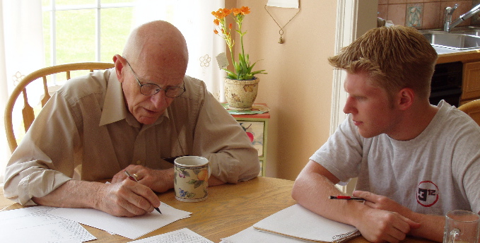 Max Mathews with Greg Thompson